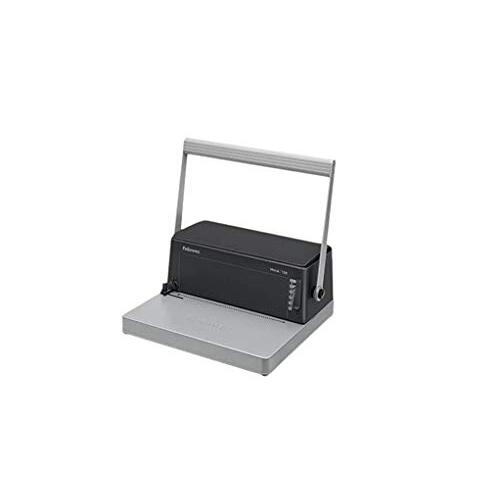 Fellowes Metal 100 - Encuadernadora para espiral metálica, palanca ergonómica de doble brazo, uso intensivo Fellowes Metal 100 - Encuadernadora para espiral metálica, palanca ergonómica de doble brazo, uso intensivo