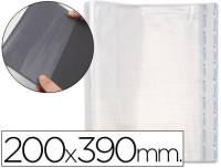 Forralibros adhesivo ajustable de polipropileno 200 × 390 mm