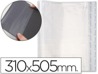 Forralibros adhesivo ajustable de polipropileno 310 × 505 mm
