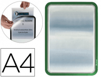 Fundas-marco adhesivas tarifold Magneto verdes