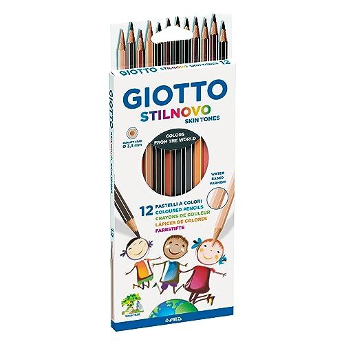 Giotto Stilnovo SKIN Tones - Caja 12 lápices de colores en tonos piel Giotto Stilnovo SKIN Tones - Caja 12 lápices de colores en tonos piel