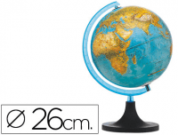 Globo geográfico con luz Elite/2 de 26 cm