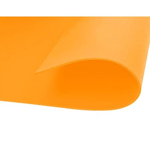 Lote 5 láminas adhesivas de goma eva en naranja fluorescente, 20×30 cm, 2 mm grosor Lote 5 láminas adhesivas de goma eva en naranja fluorescente, 20×30 cm, 2 mm grosor