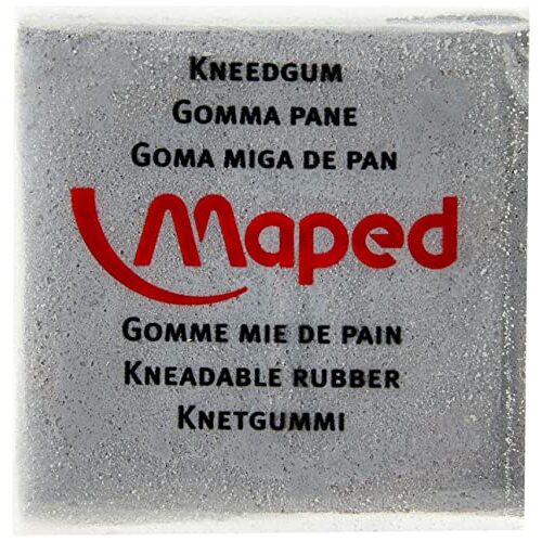 Goma de borrar moldeable Maped "miga de pan" para carboncillo Goma de borrar moldeable Maped "miga de pan" para carboncillo