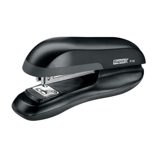 Grapadora Rapid F16 negra 30 hojas Grapadora Rapid F16 negra 30 hojas