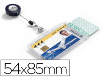 Identificador Durable para dos tarjetas, 54x85 mm