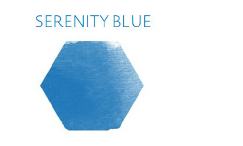 Tinta para estilográfica Waterman de color azul serenity