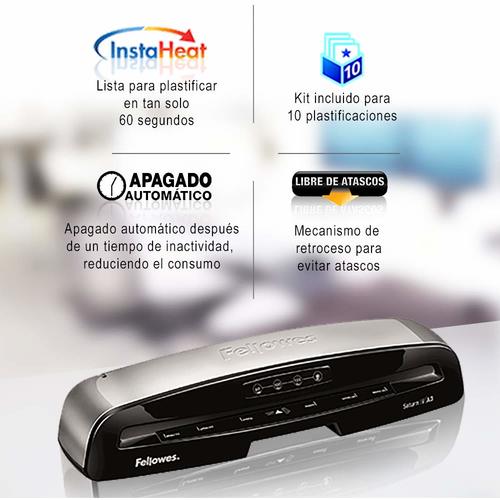 Comprar plastificadora Fellowes Saturn