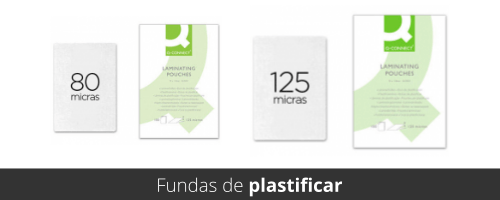 Ofiarea. Funda Plástico para Plastificar de 125micras 303x216mm en Formato  Din A4. Paquete de 25 unidades (120011)
