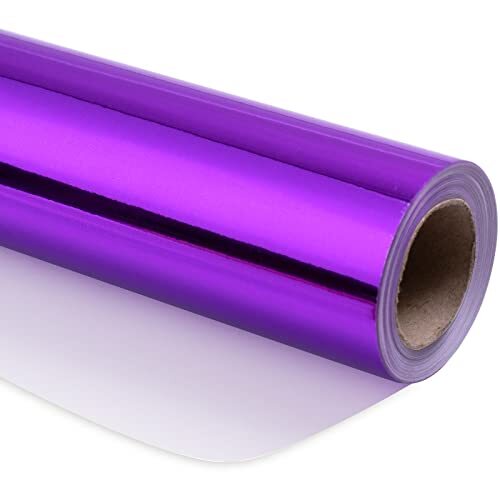 Rollo de papel aluminio de colores, 10 m × 44.5 cm Rollo de papel aluminio de colores, 10 m × 44.5 cm