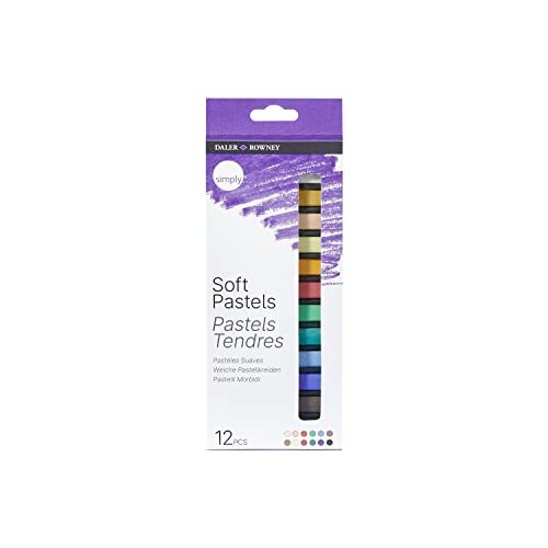 Daler Rowney Simply - 12 lápices pastel al óleo Daler Rowney Simply - 12 lápices pastel al óleo