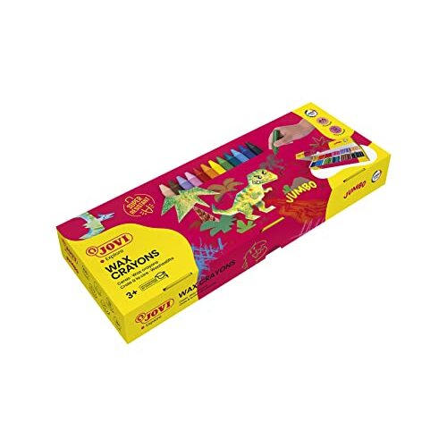 Jovi Classpack - Surtido de 300 lápices de cera jumbo, formato ahorro, ideal para escuelas Jovi Classpack - Surtido de 300 lápices de cera jumbo, formato ahorro, ideal para escuelas