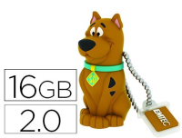 Llavero con memoria USB 2.0 16 GB Emtec Scooby Doo