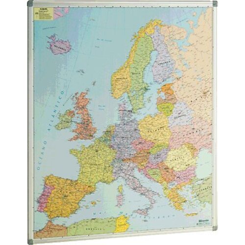 Faibo - Mapa de Europa magnético, 93 × 119 cm Faibo - Mapa de Europa magnético, 93 × 119 cm