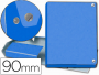 carpeta de proyectos 90 mm, azul