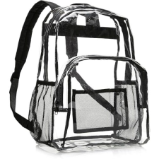 Mochila escolar transparente Amazon Basics