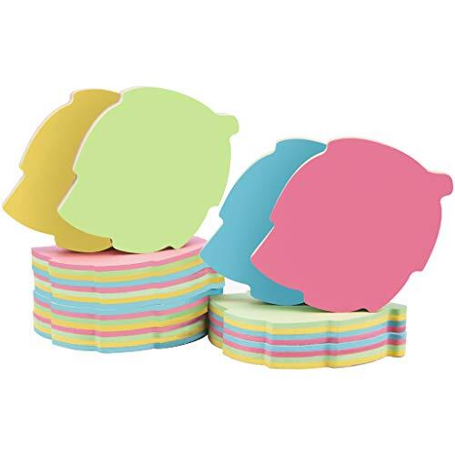 Notas adhesivas en forma de hoja de abedul, 76×76 mm, 10 blocs de 100 h. Notas adhesivas en forma de hoja de abedul, 76×76 mm, 10 blocs de 100 h.