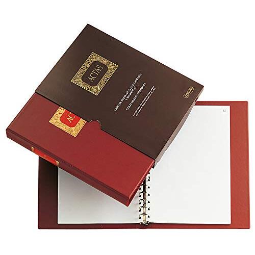 Libro de actas con hojas móviles Miquelrius Libro de actas con hojas móviles Miquelrius