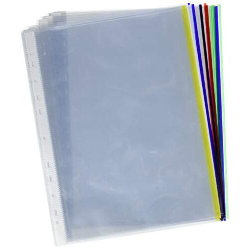 Fundas portadocumentos con borde de colores Fundas portadocumentos con borde de colores