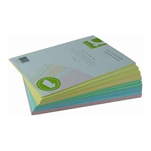 Papel color q-connect Din A4 5 colores surtidos paquete de 500 hojas Papel color q-connect Din A4 5 colores surtidos paquete de 500 hojas