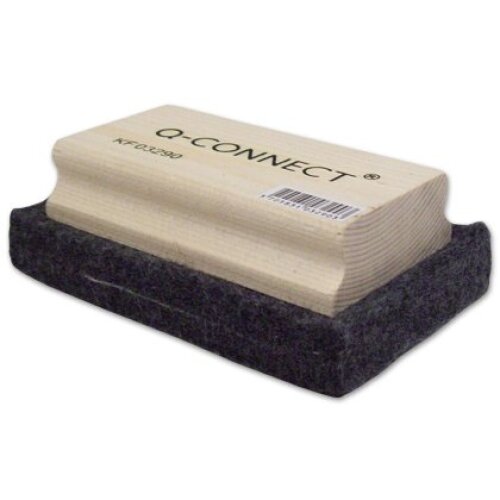 Borrador de fieltro para pizarras verdes o blancas de 11x7 cm Borrador de fieltro para pizarras verdes o blancas de 11x7 cm