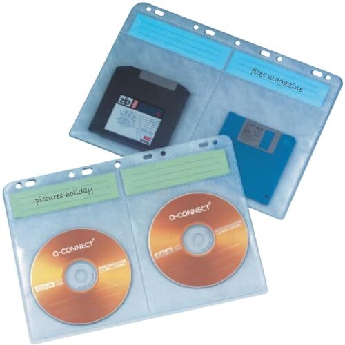 Fundas para DVD o CD multitaladro en formato Din A4 Fundas para DVD o CD multitaladro en formato Din A4
