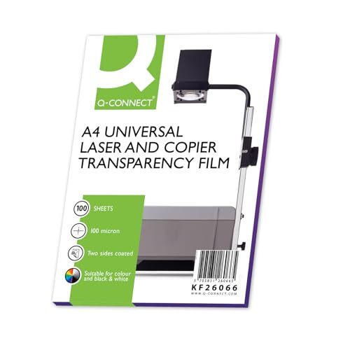Transparencias de doble cara Din A4 para impresoras láser Transparencias de doble cara Din A4 para impresoras láser