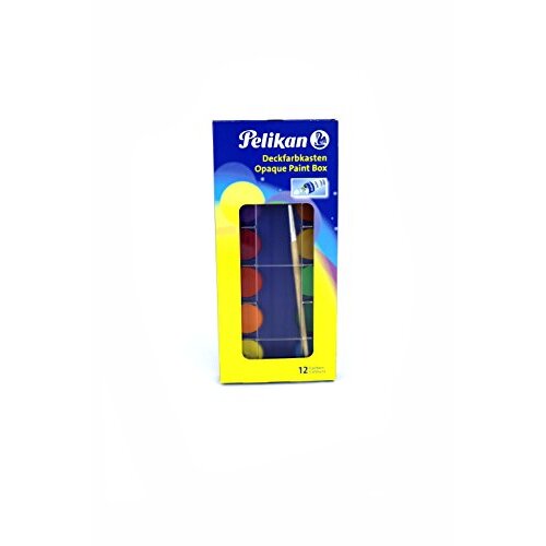 Acuarelas Pelikan® F355 en estuche de plastico 12 colores con pincel Acuarelas Pelikan® F355 en estuche de plastico 12 colores con pincel
