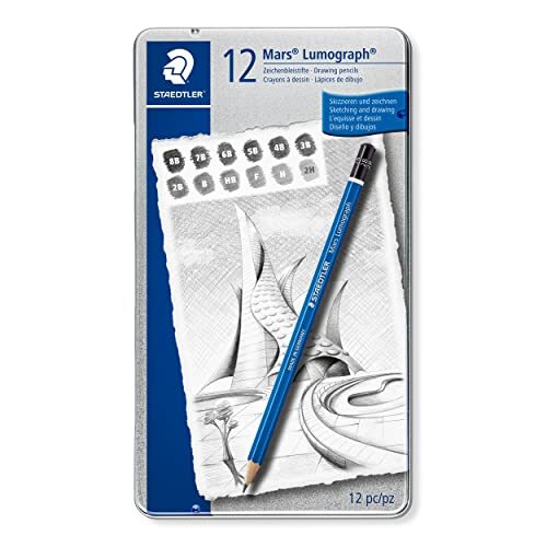 Lápices Staedtler Mars Lumograph Lápices Staedtler Mars Lumograph