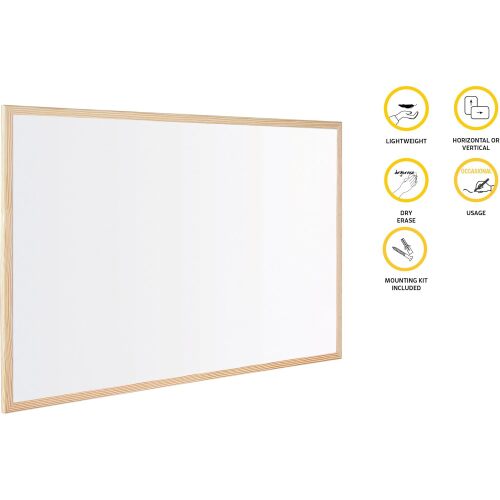 Pizarras blancas laminadas, no magnéticas, varias medidas Pizarras blancas laminadas, no magnéticas, varias medidas