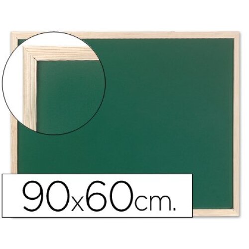 Pizarras verdes con marco de madera Pizarras verdes con marco de madera