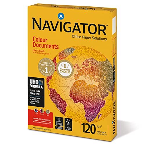 Navigator Colour Documents A4 120g, paquetes 250h Navigator Colour Documents A4 120g, paquetes 250h
