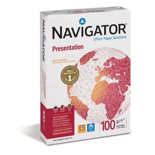 Papel Navigator Din A-4 Presentation 100g, paquetes 500h Papel Navigator Din A-4 Presentation 100g, paquetes 500h