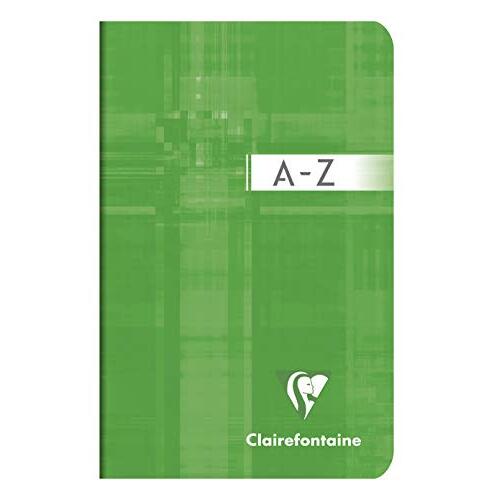 Pack 2 directorios alfabéticos grapados Clairefontaine