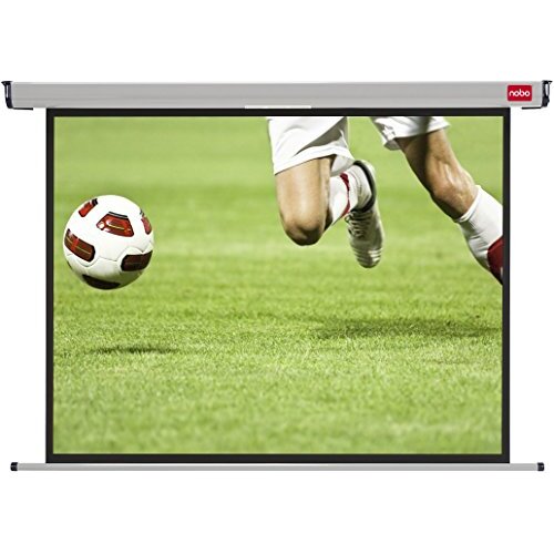 Nobo - Pantalla para proyector, techo/pared, 150×113.8 cm, textura mate, apertura manual Nobo - Pantalla para proyector, techo/pared, 150×113.8 cm, textura mate, apertura manual