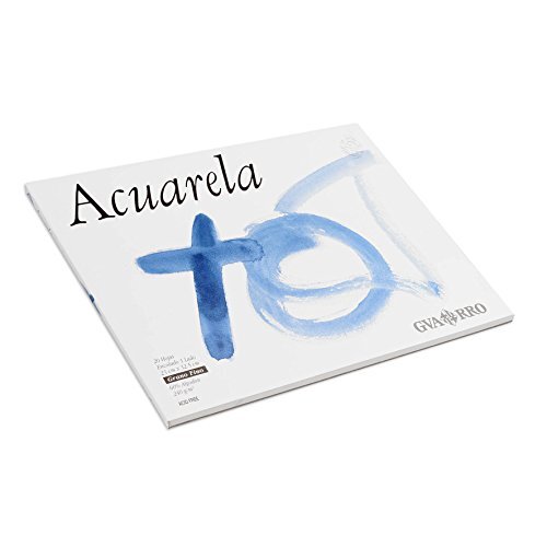 Guarro Canson Acuarela - Bloc 20 h. papel prensado en frío, extrablanco, encolado en lado corto, 230×325 mm Guarro Canson Acuarela - Bloc 20 h. papel prensado en frío, extrablanco, encolado en lado corto, 230×325 mm