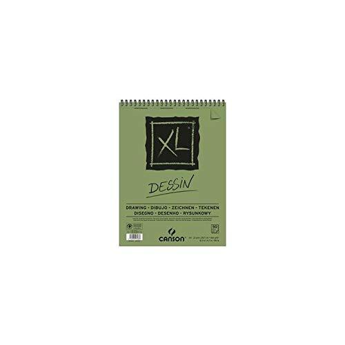 Canson XL Dessin - Bloc dibujo DIN A3, espiral, 50 hojas papel liso microperforado de 160 g Canson XL Dessin - Bloc dibujo DIN A3, espiral, 50 hojas papel liso microperforado de 160 g