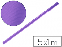 Papel Kraft de embalar violeta en rollo 100 cm×5 m