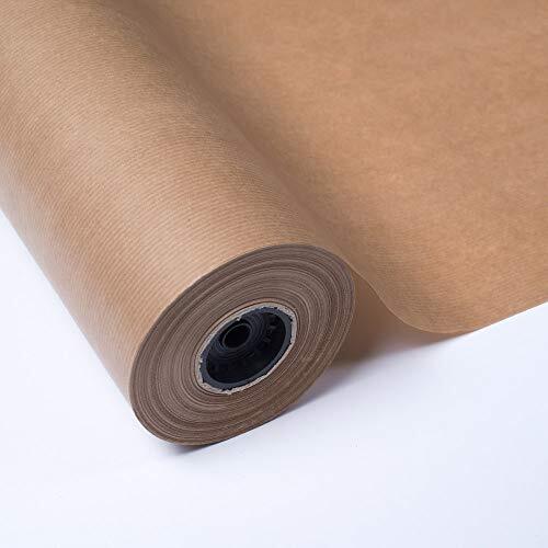 Papel kraft verjurado marrón en bobina, 70 cm × 100 m Papel kraft verjurado marrón en bobina, 70 cm × 100 m