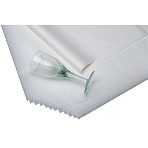 Paquete 500 hojas papel seda blanco de 18 g/m² y 52 × 76 cm Paquete 500 hojas papel seda blanco de 18 g/m² y 52 × 76 cm