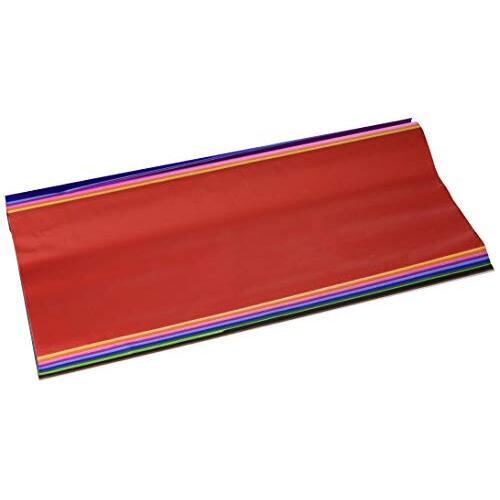 Rollo de 24 hojas de 50×75 cm de papel seda en colores surtidos, 17 g/m² - Liderpapel Rollo de 24 hojas de 50×75 cm de papel seda en colores surtidos, 17 g/m² - Liderpapel