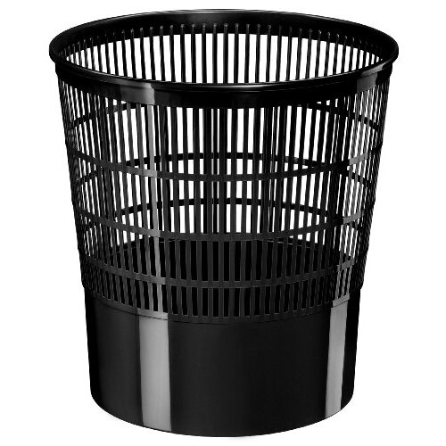 Cep Ecoline - Papelera plástico de rejilla negra, 30×30×31.7 Cep Ecoline - Papelera plástico de rejilla negra, 30×30×31.7