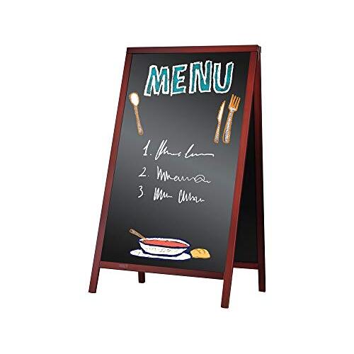 Pizarra caballete para hosteleria doble cara 55x85 cm Pizarra caballete para hosteleria doble cara 55x85 cm