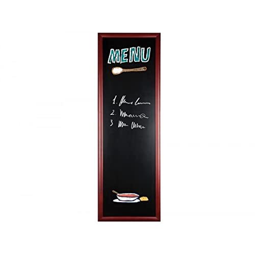 Pizarra negra mural para rotulador tiza, 56×170 cm- Liderpapel Pizarra negra mural para rotulador tiza, 56×170 cm- Liderpapel