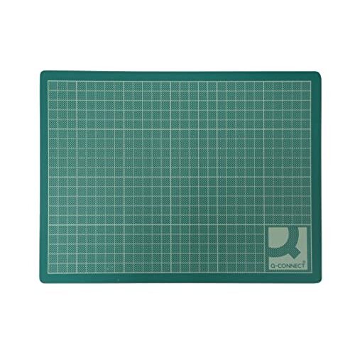Plancha de corte Din A3 de 30x45 cm, 3 mm grosor, verde - Q-Connect Plancha de corte Din A3 de 30x45 cm, 3 mm grosor, verde - Q-Connect