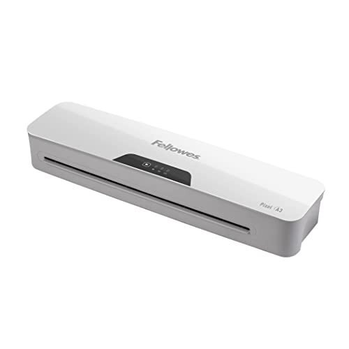 Fellowes Pixel - Plastificadora A3 para uso ocasional, 125 µ, incluye 10 fundas Fellowes Pixel - Plastificadora A3 para uso ocasional, 125 µ, incluye 10 fundas