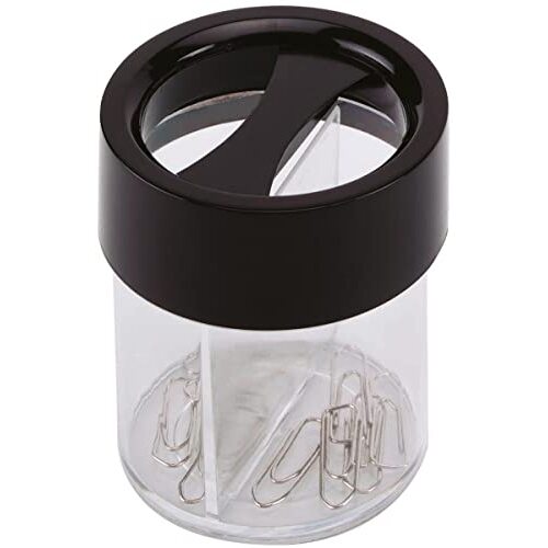 Portaclips imantado cilíndrico, ø 60.5 mm × 72.5 mm - Q-Connect Portaclips imantado cilíndrico, ø 60.5 mm × 72.5 mm - Q-Connect