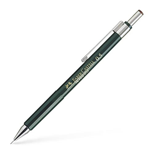 Portaminas Faber-Castell Tk-Fine B-136500, con goma borrar y 3 minas, HB, trazo 0.5 mm Portaminas Faber-Castell Tk-Fine B-136500, con goma borrar y 3 minas, HB, trazo 0.5 mm