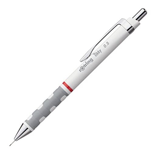 Portaminas Rotring Tikky II, 0.5 mm, HB, blanco Portaminas Rotring Tikky II, 0.5 mm, HB, blanco