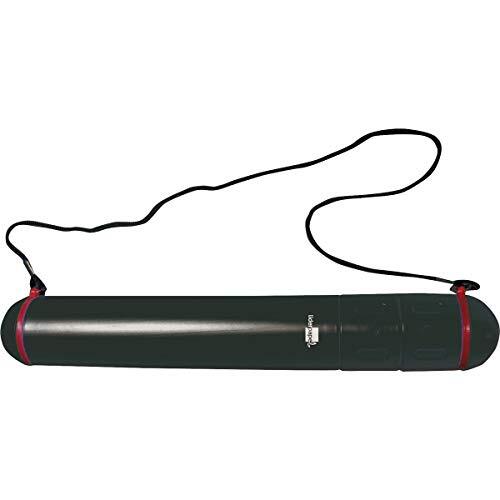 Portaplanos de plástico fijo de 5 cm de diámetro y 40 cm de largo, negro Portaplanos de plástico fijo de 5 cm de diámetro y 40 cm de largo, negro